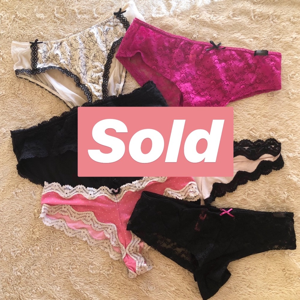 Victoria Secret and Betsy Johnson panties